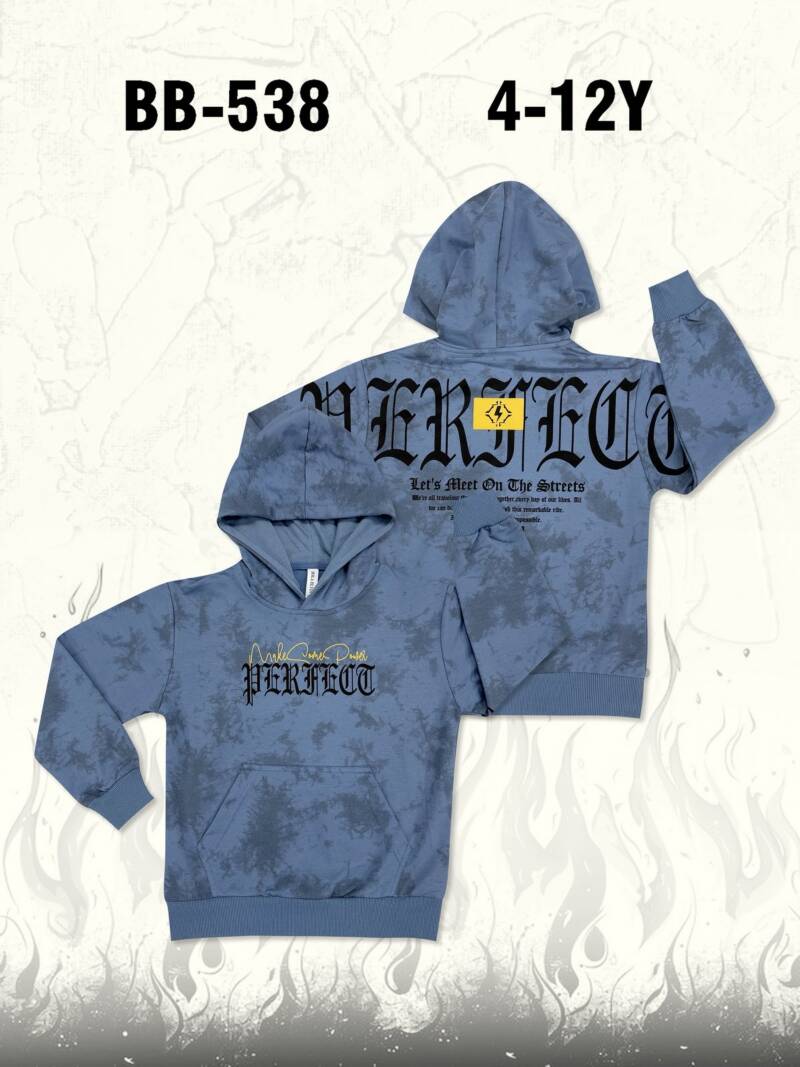  Bluzy Chłopięca Roz 4-12, 1 kolor Paczka 6 szt